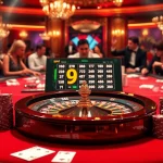 Experience luxury gaming with i9bet at a thrilling casino table featuring poker chips and cards.