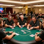 Players engaging in poker at the 789 CLUB casino, showcasing dynamic betting methods and strategic gameplay.