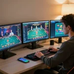 Engage with online gaming at https://tr88.baby/ in a modern home setup with live dealer excitement.