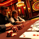 Experience thrilling gameplay at MB66 with vibrant poker and roulette scenes.