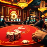 Experience GK 88 excitement with players at a luxurious casino table.