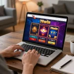 Experience online gambling excitement with 78win while playing from a cozy home setup.