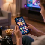 Engaging online gambling experience at fabetz88.com with vibrant gaming options in a cozy setting.