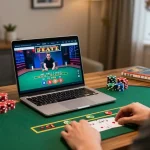 Experience exciting gameplay on bem88 while enjoying a cozy home casino setup