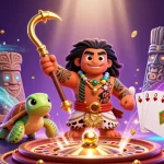 Unlock thrilling games at SHBET as the Maui-style demigod leads the adventure in a vibrant casino.