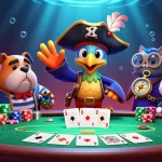 Engage with 88aa in a vibrant live casino scene featuring a colorful poker game atmosphere.
