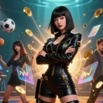 Experience the excitement of sn88 casino with stunning visuals showcasing slot reels and dynamic game elements.
