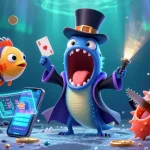 SUNWIN delivers exciting gaming experiences with vibrant characters and glowing cryptocurrency elements in an underwater scene.