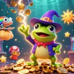 O ff567 oferece uma experiência de jogo com um mágico sapo gerando moedas douradas, propiciando momentos emocionantes.