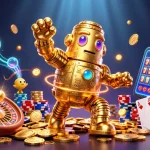 Ganhe com 15a: golem de ouro e emoções de cassino digital em ação