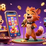 Engage with exciting slot88 games in this lively casino scene featuring hyenas in action.