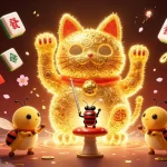 Experience thrilling wins with link gacor in this dynamic 3D casino scene showcasing vibrant symbols.